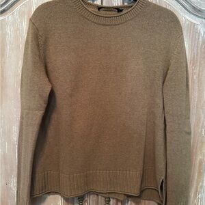 Jenni Kayne Camel Crew Neck Sweater